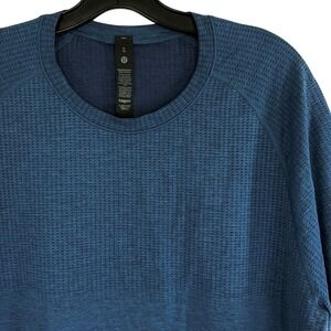 Lululemon Men's XL Blue Metal Vent Tech Short Sleeve Running Training Shirt